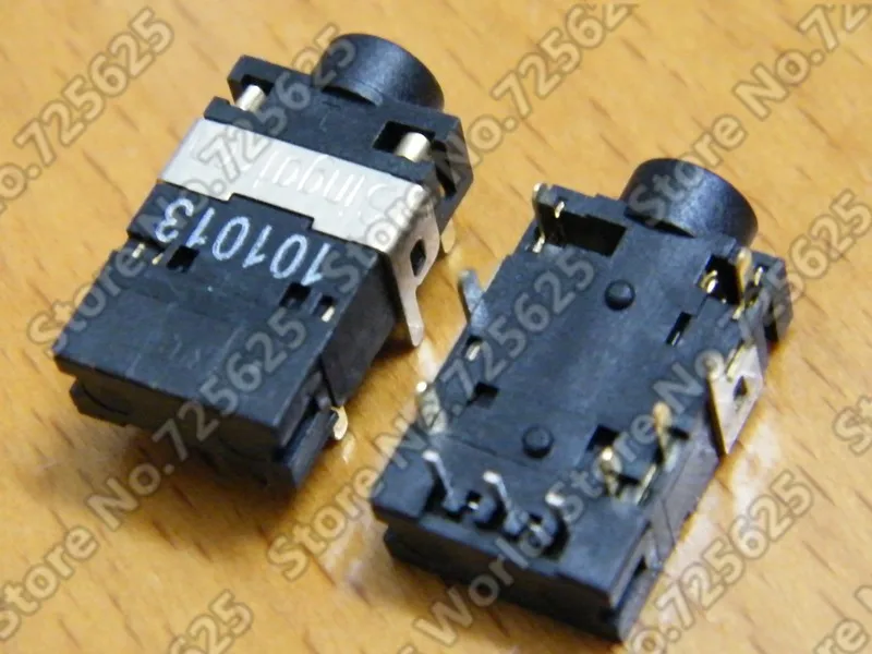 Free shipping 10 pcs Laptop Audio Jack connector for Asus N82 N82J N82JQ N82JG N82JV Headphone Jack Microphone connector