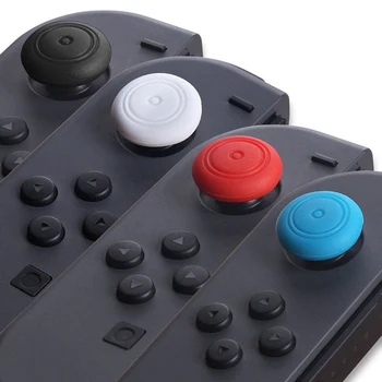 

2pcs/lot Silicone Gel Thumb Stick Grip Caps Gamepad Analog Joystick Cover Case For Switch NS Controller Joy-Con ThumbStick