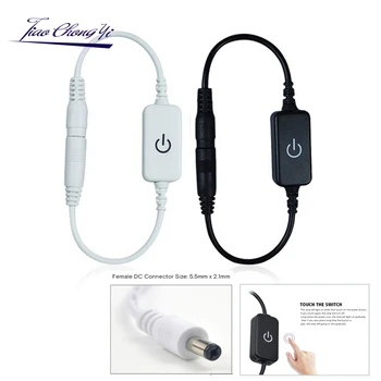 

High Sensitive Touch Switch For DC 12V LED Strip Light Unlimit Dimming Touch Sensor Switch Controller Kitchen Closet Lighting
