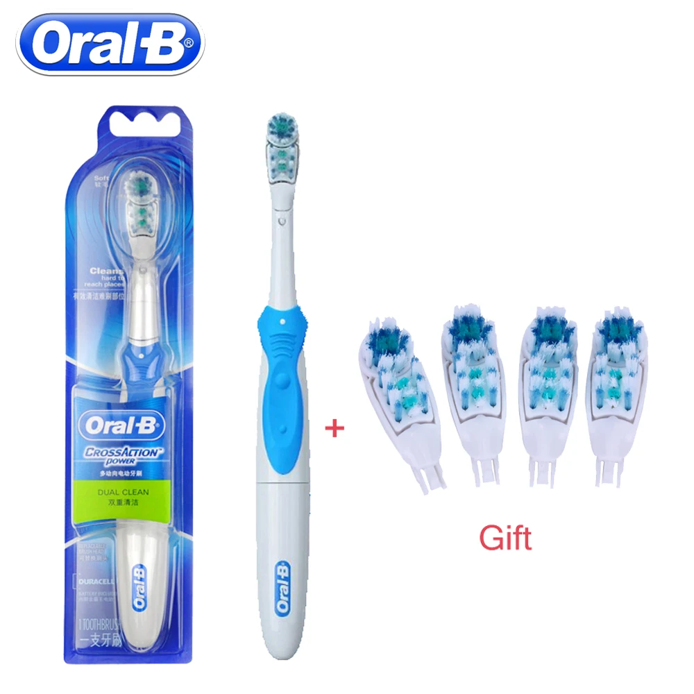 Oral B Cross Action Electric Toothbrush Teeth Whitening Tooth Brush