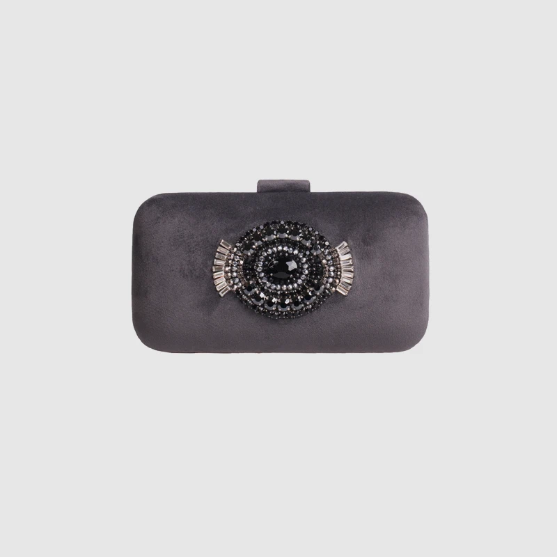 

LOCAL FOCAL manual simple beaded handbag