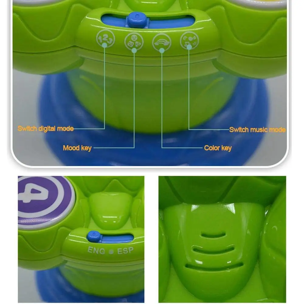 Детские игрушечный барабан, Детские Музыкальный барабан и электронные обучающие игрушки-лучший рождественский подарок на день рождения
