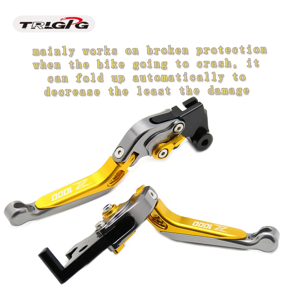 Z1000 logotipo moto freno frenos de motocicleta embrague palancas para KAWASAKI Z1000 NINJA Z1000 2003, 2004, 2005, 2006 envío gratis