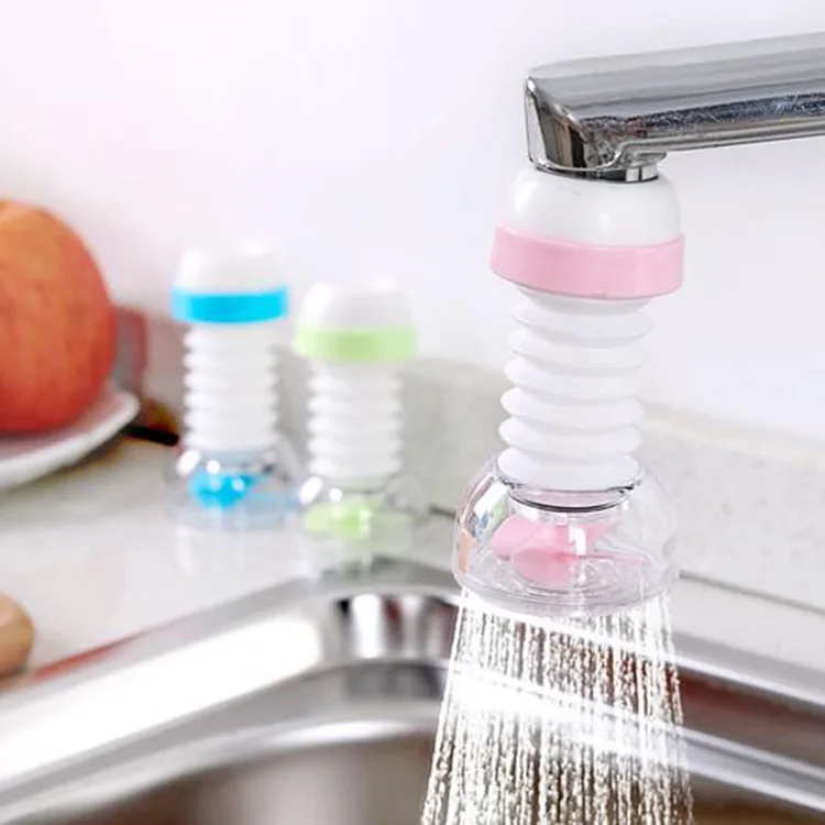 Kitchen faucet splash shower water tap water spray water saving device 360� rotating water filter