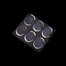 6 шт/лист гелевые накладки на пятку силиконовые стельки вставка противоскользящие гелевые накладки защита носка стопы пятки