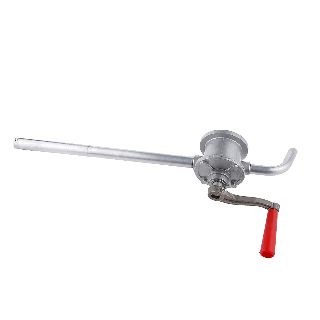 Aluminium Hand Rotary Self Dispense Oil Diesel Fuel Pump Drum Fuel Supply System Replacement Parts 2000L/h 