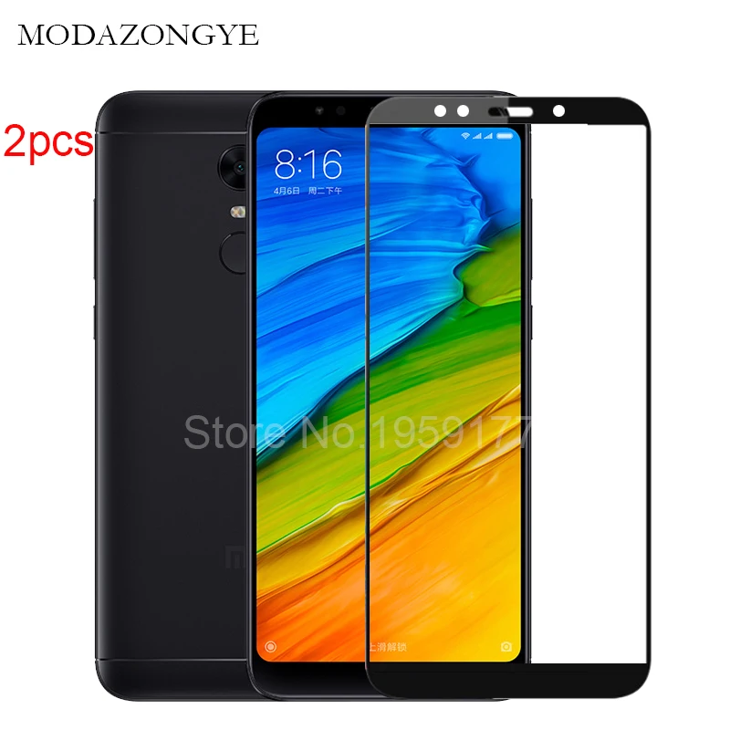 2pcs Tempered Glass For Xiaomi Redmi 5 Plus Screen Protector Xiaomi Redmi 5 Plus Redmi5 Screen Protector Glass Full Cover (2)