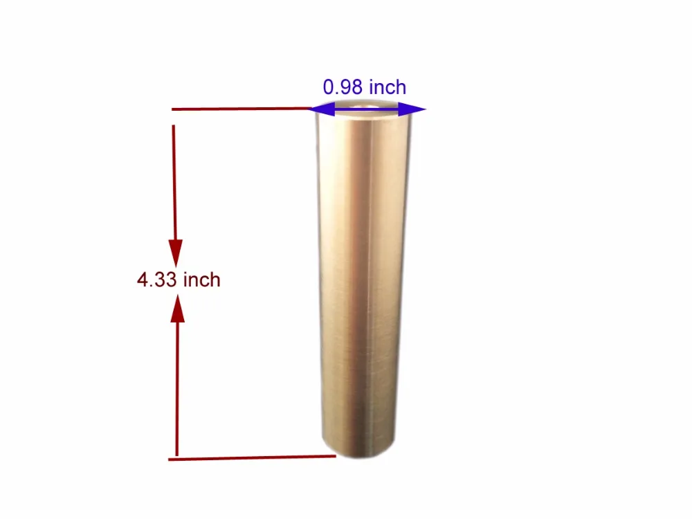 Латунный анод без хлора 4,3" x 0,98" Замена для солнечного очиститель бассейна