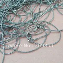 100 шт/партия 17''L Посеребренная цепь змейки 1,2 мм Ювелирная цепь