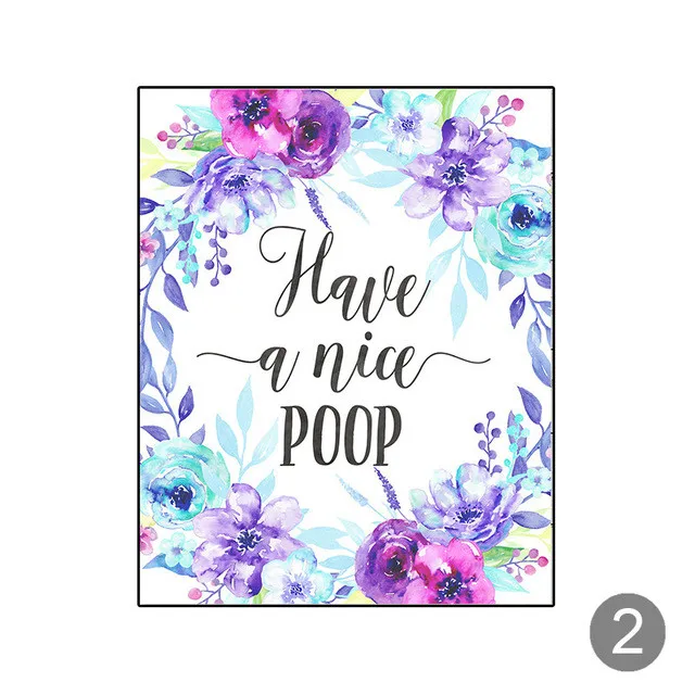 Funny-Bathroom-Flush-Toilet-Sign-Kids-Room-Decor-Quotes-Blue-Flowers-Posters-and-Prints-Watercolor-Canvas.jpg_640x640 (1)