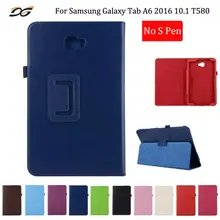 Case for Samsung Galaxy Tab A6 2016 10.1 »дюймовый T580 T585 T587P Нет S Pen Складывая Кожаный Защитный Case Обложка для T580