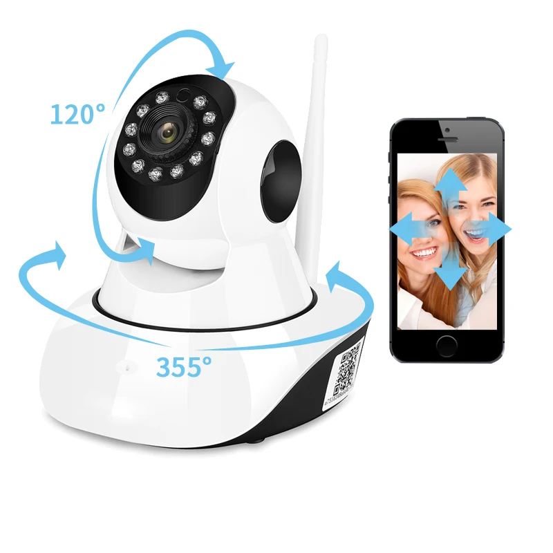 

2MP Pan Tilt Home Surveillance IP Camera Wifi 1080P Two Way Audio Wireless Camera Baby Monitor Night Vision Icsee APP