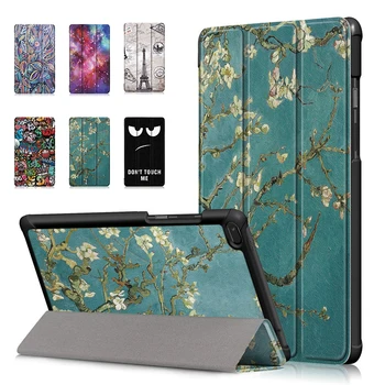 

For Lenovo Tab E8 Case TB-8304F Tri-fold Cute Cartoon Painted Smart Cover for 2018 Released Tablet Tab E8 TB-8304F Fundas