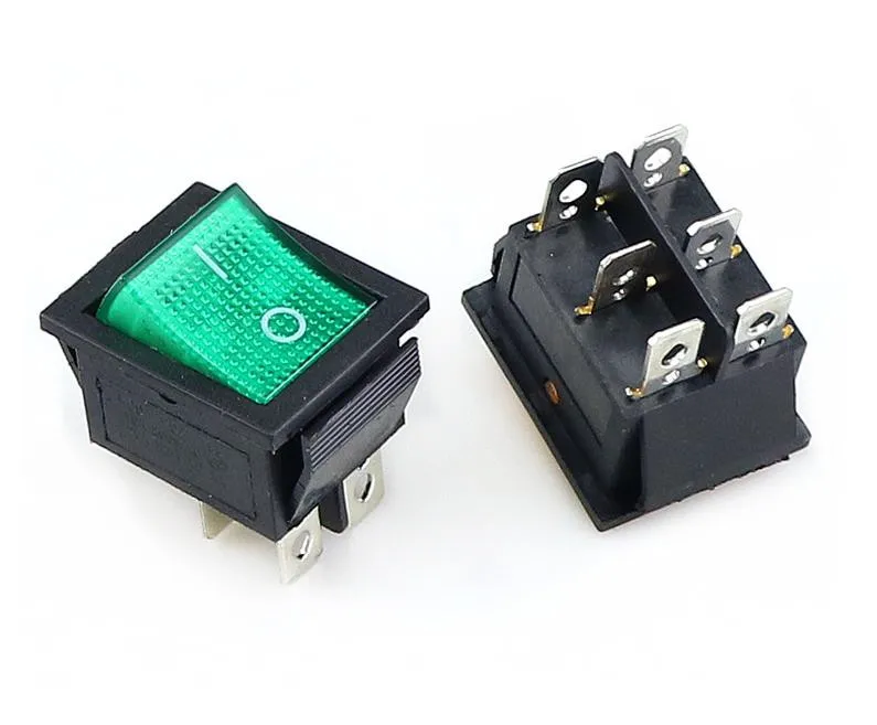 Выключатель питания 1 шт. 4 фута светильник 31x25 мм 20 А 125 В 16 250 В|switch 4|switch powerswitch switch |