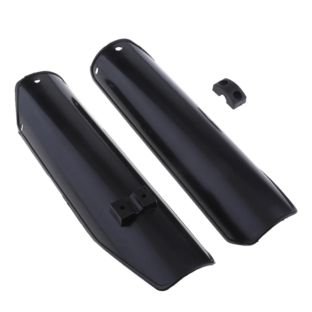 New 1 Pair Motorbike Front Fork Guard Covers for 110cc 125cc Pit Trail Dirt Bikes Motorcycle Front Fork Fender