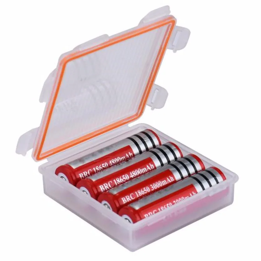 Hot Portable Hard Plastic Battery Case Holder Storage Box for 4x18650