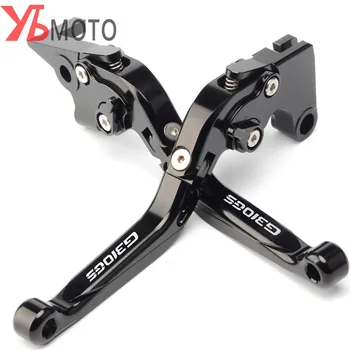 

2018 NEW LOGO G310GS Accessories Folding Extendable CNC Motorcycle Brake Clutch Levers FOR BMW G 310GS G310 GS 2017 Black Blue