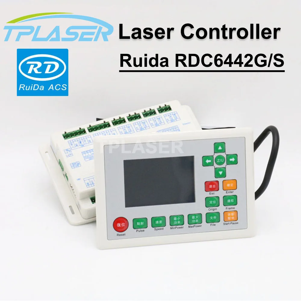 Ruida RDC6442G 6442 S лазерный контроллер для 4-система Axis DSP автономный Co2 лазерной гравировки, резки контроллер