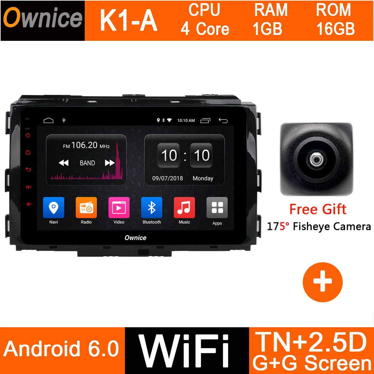 K1-A " ips 4 Гб ОЗУ 32 Гб ПЗУ Восьмиядерный Android 9,0 автомобильный DVD Радио DVD плеер с JPS и навигацией для Kia Carnival DSP Carplay - Цвет: K1-A