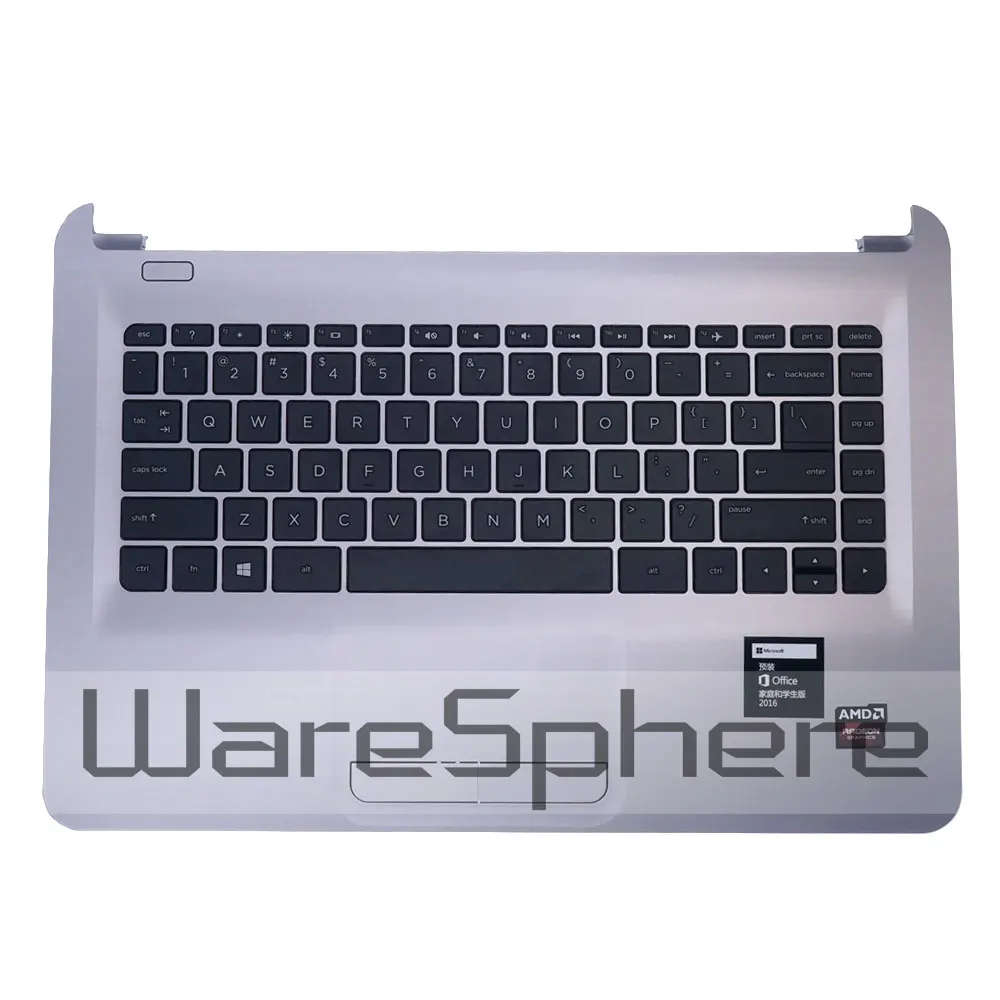 A-Top чехол с клавиатурой для hp павильон 14-AN 14-AM 858078-001 серебристый