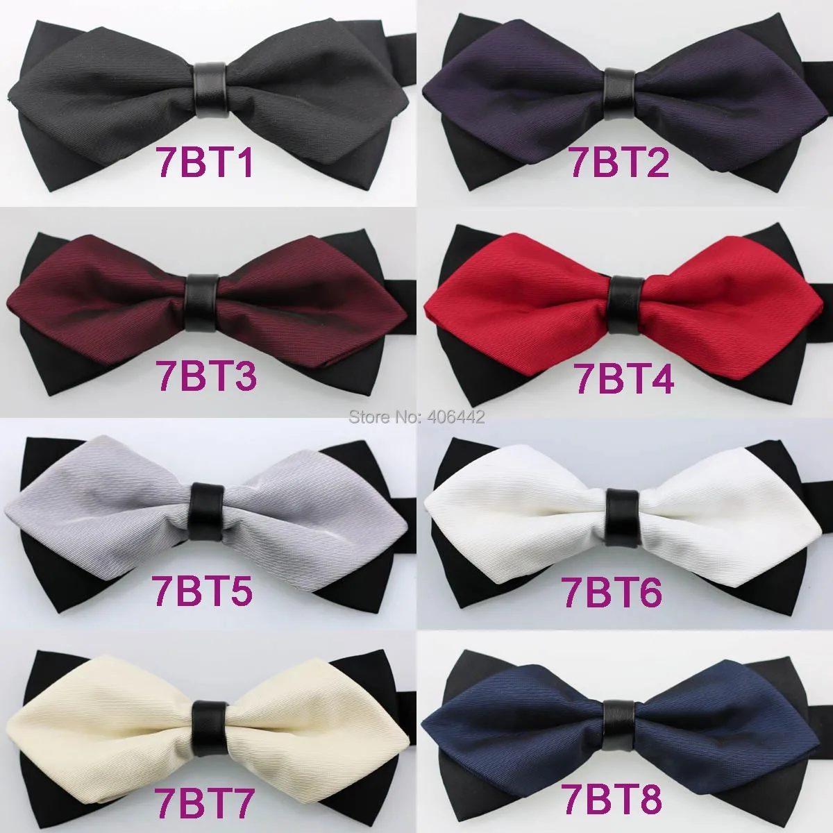 30 Pack Bowtie Solid Color Men/'s Adjustable Pre Tied Formal Bow Tie Tuxedo