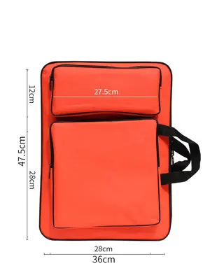 Preise Fashion Solid Farben Kunst Schule Tasche Kinder Wasserdichte Art Tasche Skizze Kunst Liefert Reißbrett Tasche Für Kinder