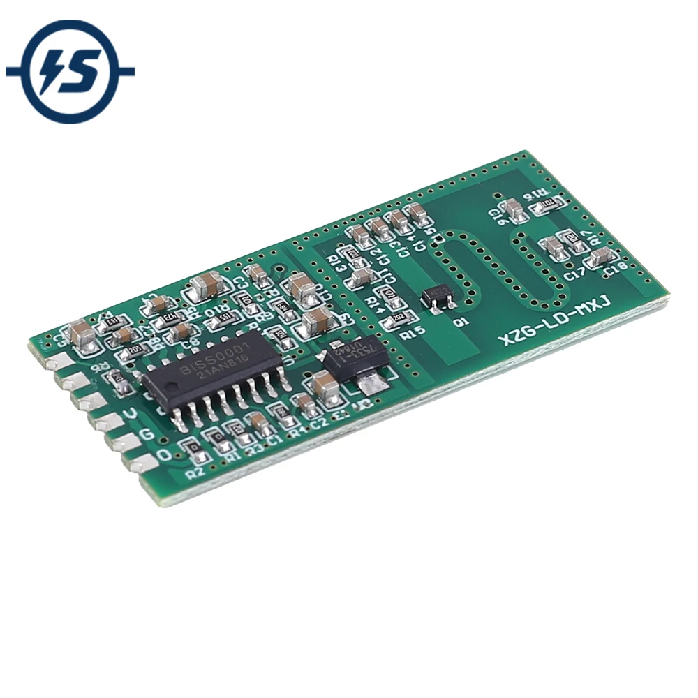 

5.8G DC 3.3V-12V Microwave Radar Sensor Module 3.3V Output Switch Controller Human Body Induction
