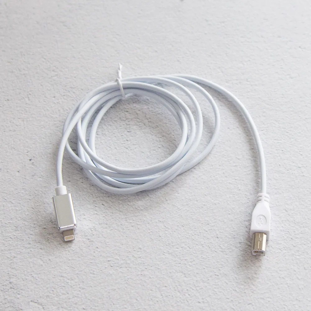 8-контактный адаптер 1,5 м к адаптеру usb type B OTG кабель папа-папа для iPhone iPad к аудиоинтерфейсу электронного музыкального инструмента