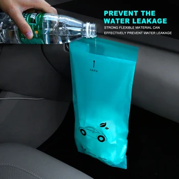 

Portable Automotive Waste Storage Car Seat Back Storage Bags Car Trash Garbage Durable Car Auto Garbage Trash Can Rubbish Bags