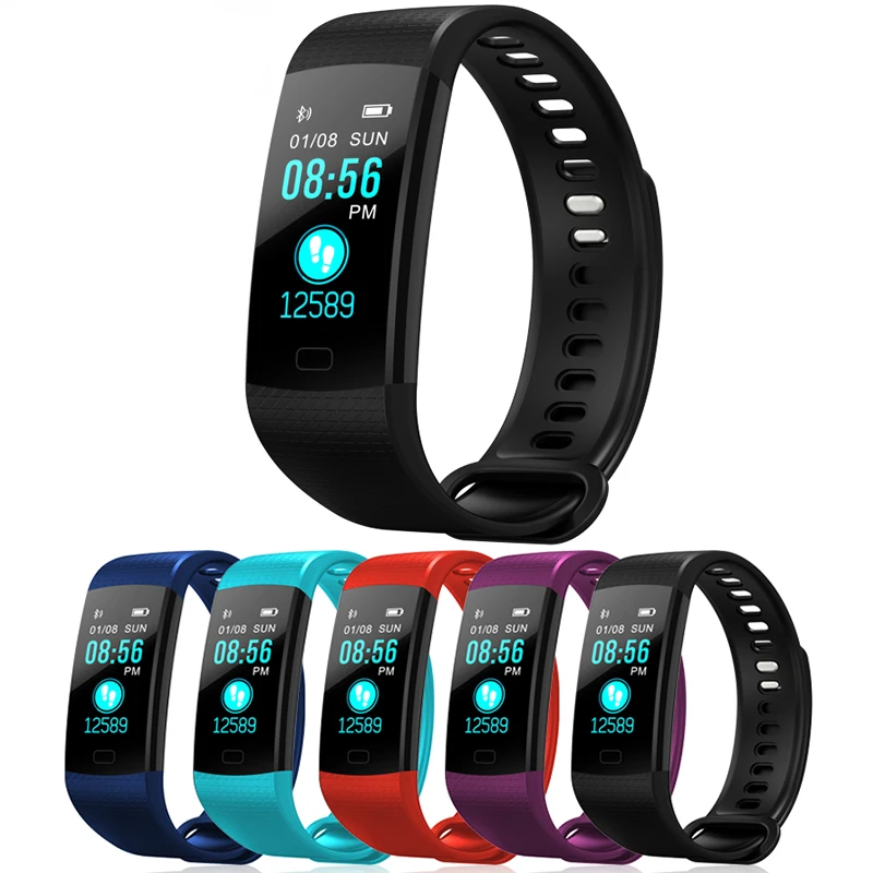 

Smart Band Watch Color Screen Wristband Heart Rate Activity Fitness tracker Smart Electronics Bracelet Sport watch