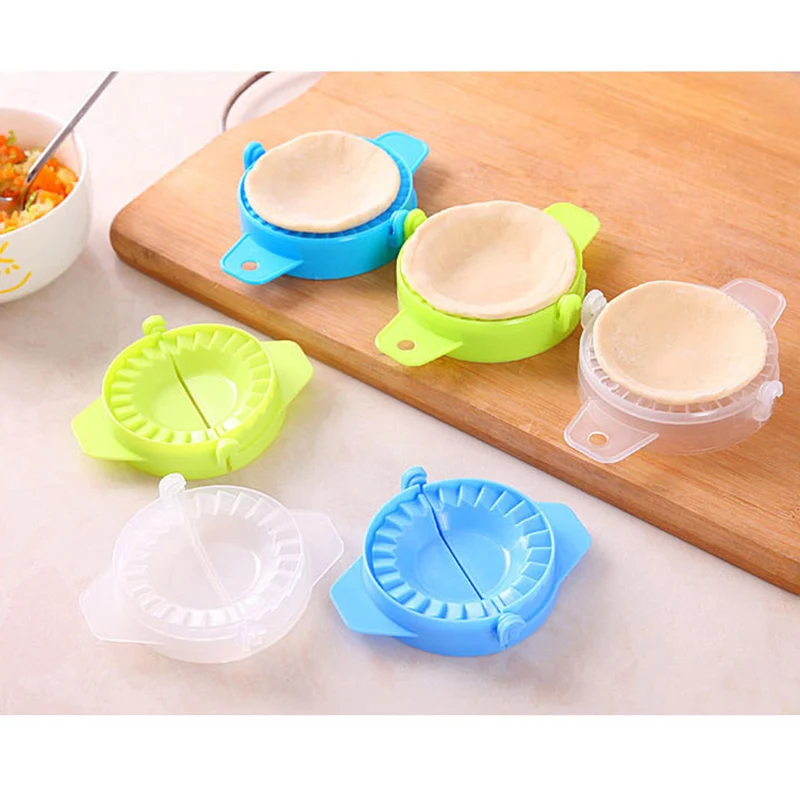 3x PP пресс DIY мясо пирог клецки плесень пищевой пластмассы плесень кухонный инструмент