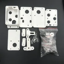 Dual Wheel PLA Printed Extruder Newest Feeder For DIY UM2 Ultimaker 2 Extended+ 3d Printer Ratio 1:3 3D Printer parts
