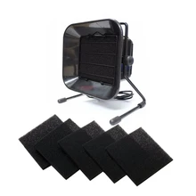 220 В 493 припой поглотитель дыма+ 5 шт губки активированный уголь Профессиональный ESD вытяжка дыма воздушный фильтр вытяжка