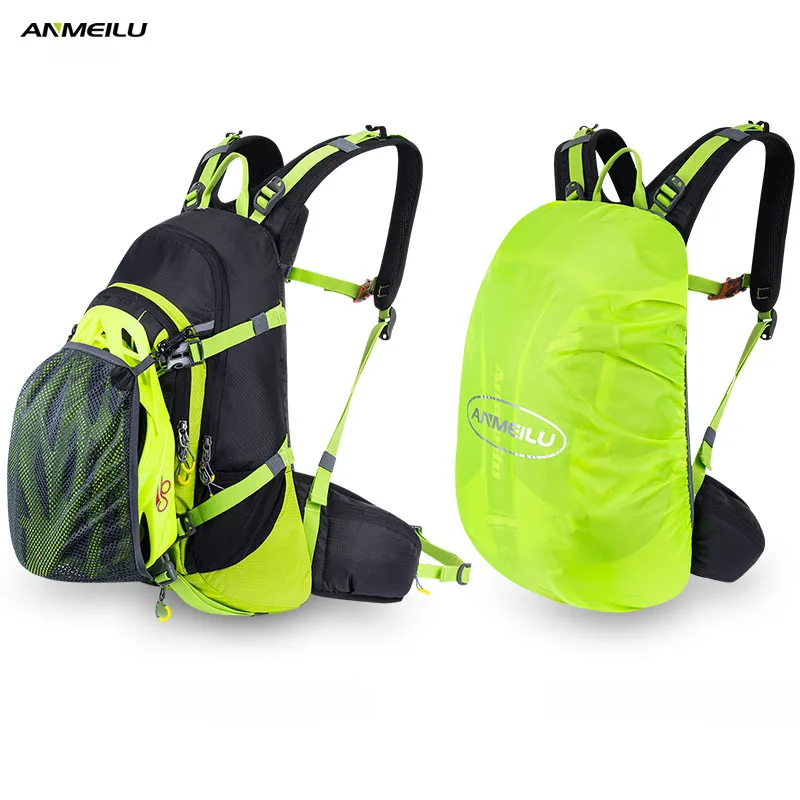 ANMEILU 2L Water Bladder Bag 20L Camping Hydration Backpack Waterproof Outdoor Sport Hiking Climbing Cycling Backpack Travel Bag