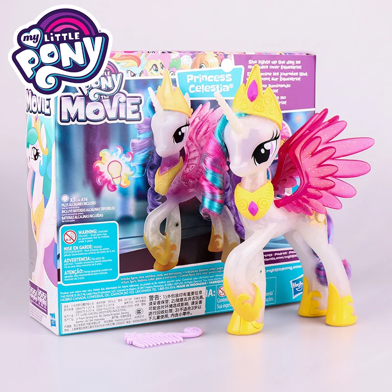 My little Pony Polly светит солнцем универсальная принцесса Di Ya девочка светится игрушкой E0190 детская Подарочная игрушка