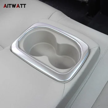 

Rear Seat Cup Holder Water Bottle Placement Garish Car Styling For Honda Civic 10th 2016 2017 ABS Matte Frame Interior Moulding