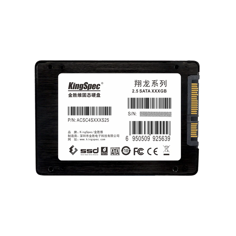 New Packing ACSC4M512S25 KingSpec high performance SSD 512 GB SATAIII ssd Hard Drive 512GB for computer for Notebook