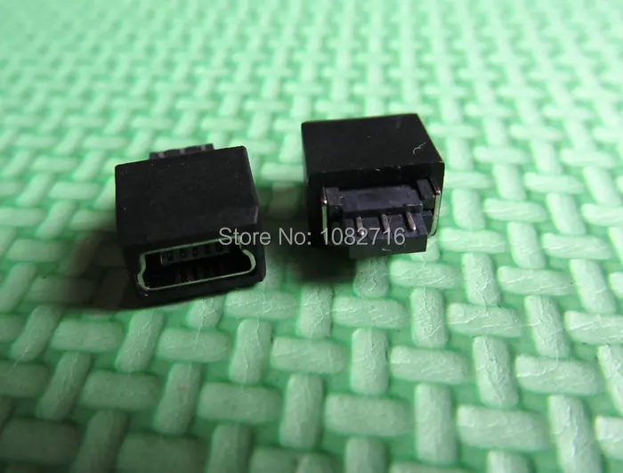 20 шт./комплект прямые мини-Разъемы USB b с пластиковой крышкой | Обустройство дома