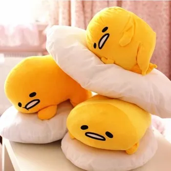 

1pc 40*30cm Gudetama lazy egg Eggs jun Egg yolk brother large doll pillow lazy balls stuffed toy for christmas gift