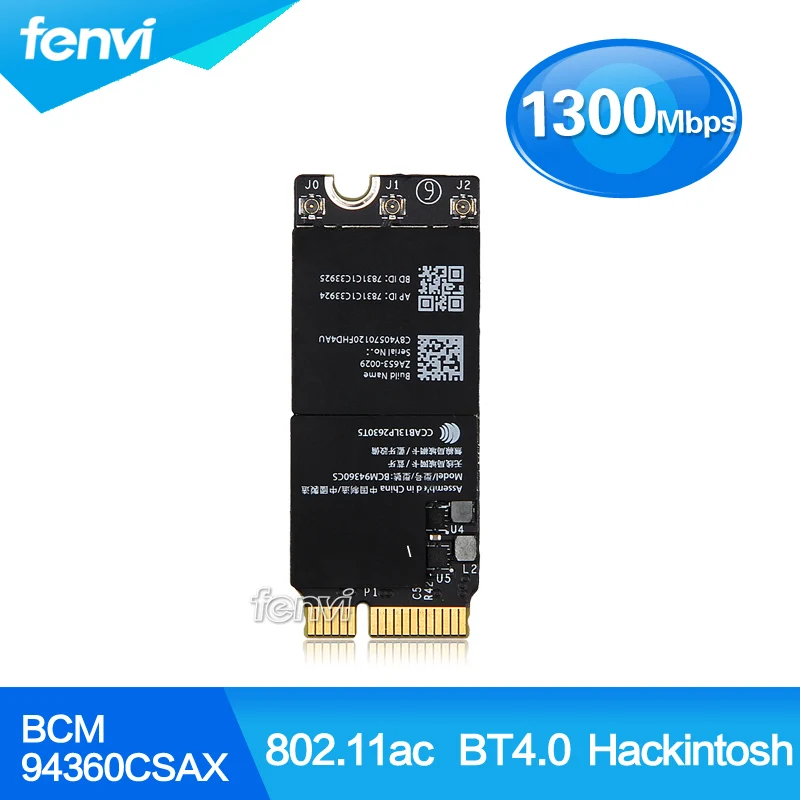 Аэропорт беспроводной wi-fi Bluetooth карты для Macbook Pro BCM94360CSAX 802.11AC BT 4.0 RMBP 653 - 0029 Retina A1502 13