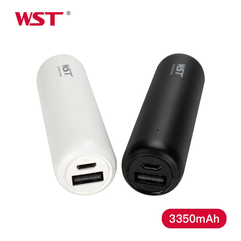 Tratar pasado palanca WST Mini banco de energía Original, paquete de batería externa portátil de  3350mAh para cargador de batería de teléfono móvil, tamaño pequeño de  bolsillo para viaje|18650 portable charger|portable chargerportable charger  for iphone -