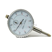 Точность 0,01 мм циферблатный индикатор 0-10 мм метр точный 0,01 мм Индикатор разрешения датчик Mesure инструмент циферблат