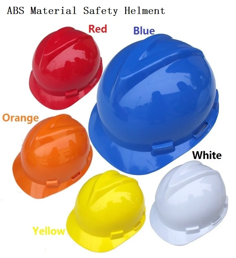 Abs Hitting Proof Safety Helmets Construction Site Safety Helmet V