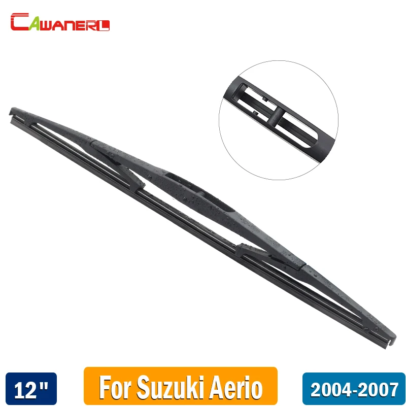 

Cawanerl For Suzuki Aerio 2004 2005 2006 2007 1 Piece 12" 300mm Car Back Window Wiper Rubber Rear Windscreen Wiper Blade