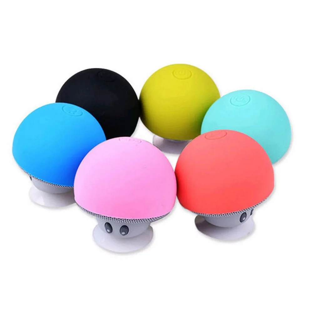

Bluetooth Speaker Mushroom Stereo Loudspeakers Wireless Mini Subwoofer Waterproof Portable Music Speaker Box