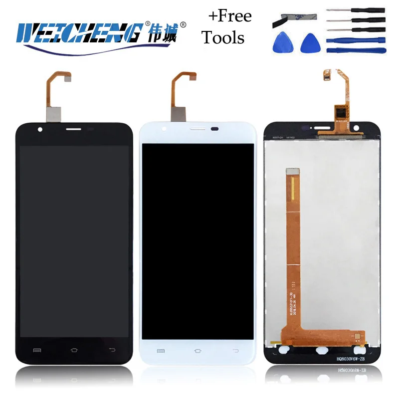 

WEICHENG For Oukitel U7 Plus LCD Display and Touch Screen Assembly Mobile Phone Accessories For u7 plus lcd+free Tools