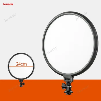 

VL-500T round LED anchor lighting lamp photo Lighting photographic lamp SLR Camera interview Fill Light CD50 T03