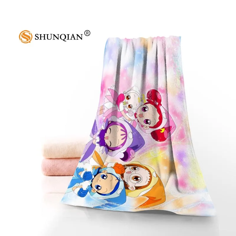 Новое пользовательское Ojamajo полотенце с принтом хлопок лицо/банные полотенца из микрофибры Ткань для детей Мужчины Женщины полотенце для душа s YT567