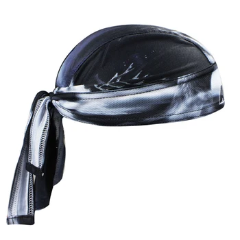 

Aogda BikerCycling Bandana Pirates Scarf Headsweats Dress Hats Cycling Head Wear Cap Breathable Quick Dry