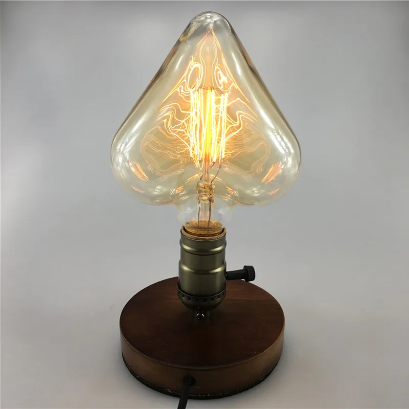 Lâmpadas Incandescentes luz edison e27 filamento pêssego Vida Média (hrs) : 6000hrs
